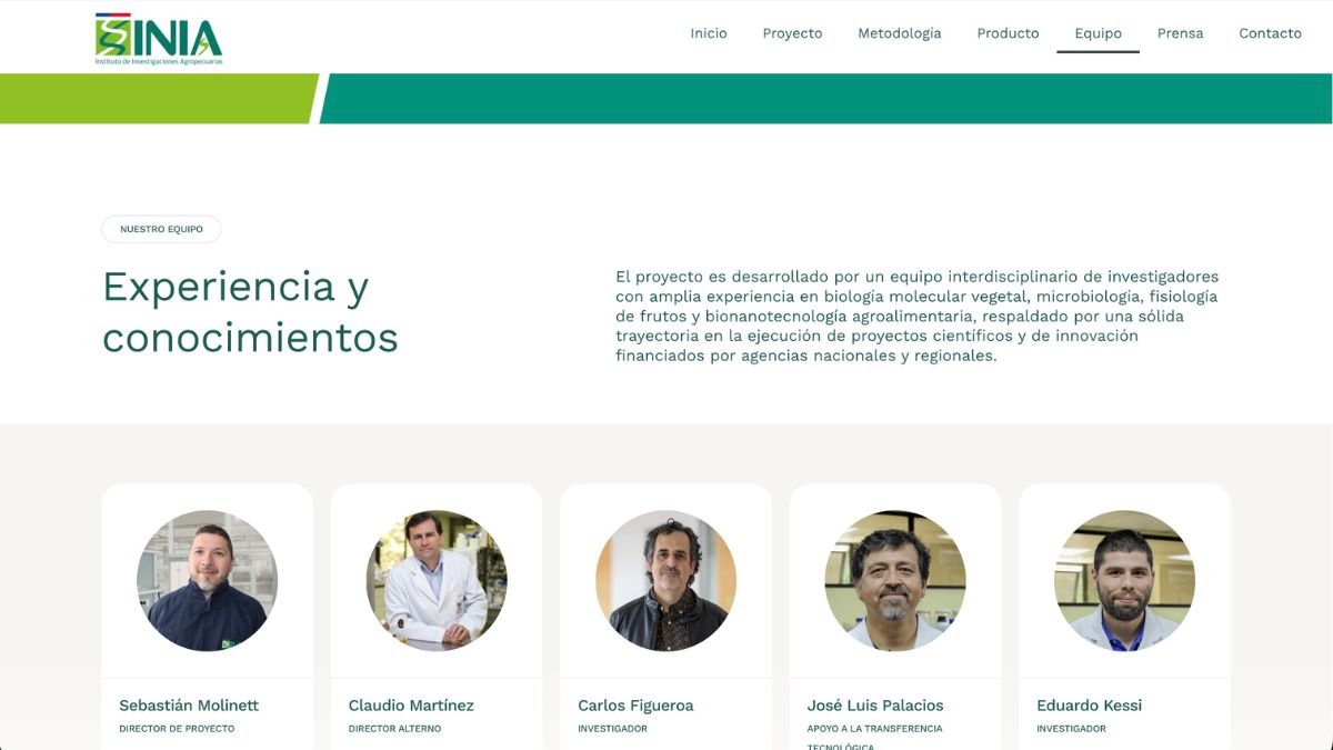 Agrifoodnanotec INIA — detalle 1