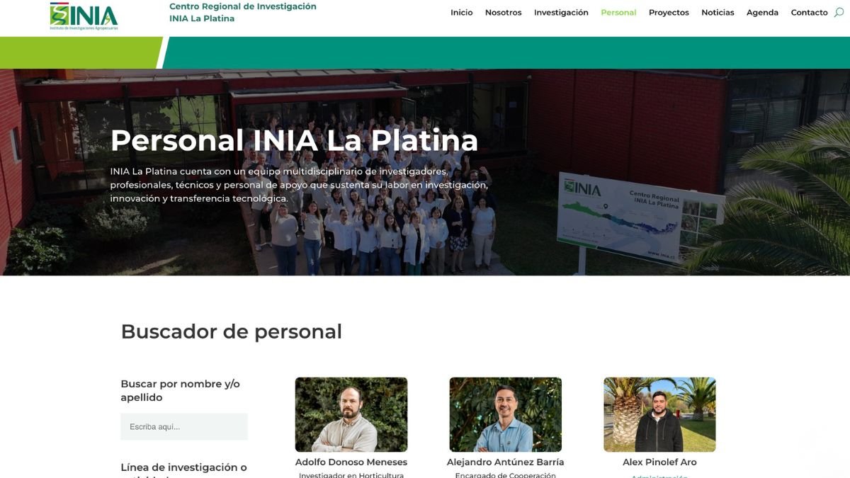 INIA La Platina — detalle 1