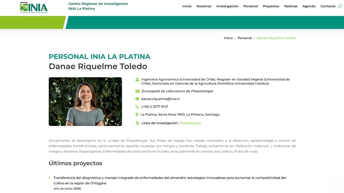 INIA La Platina — detalle 2