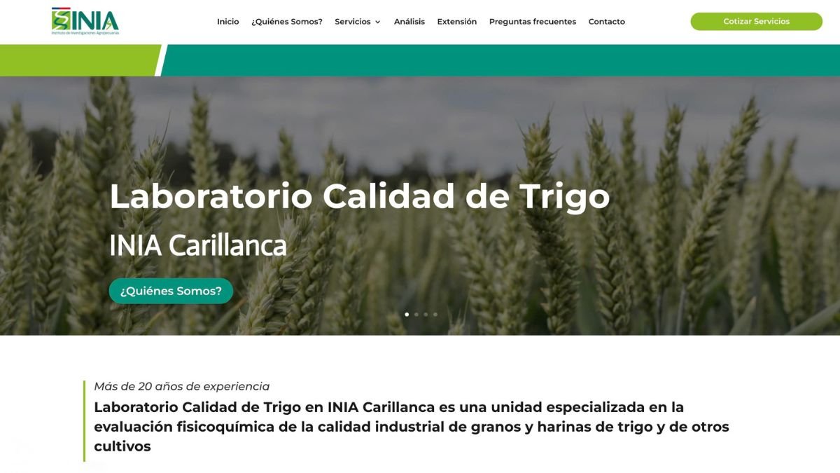 Laboratorio Trigo INIA