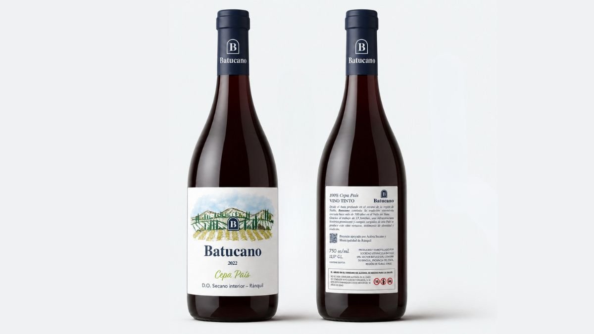 Vino Batuco Ránquil — detalle 1
