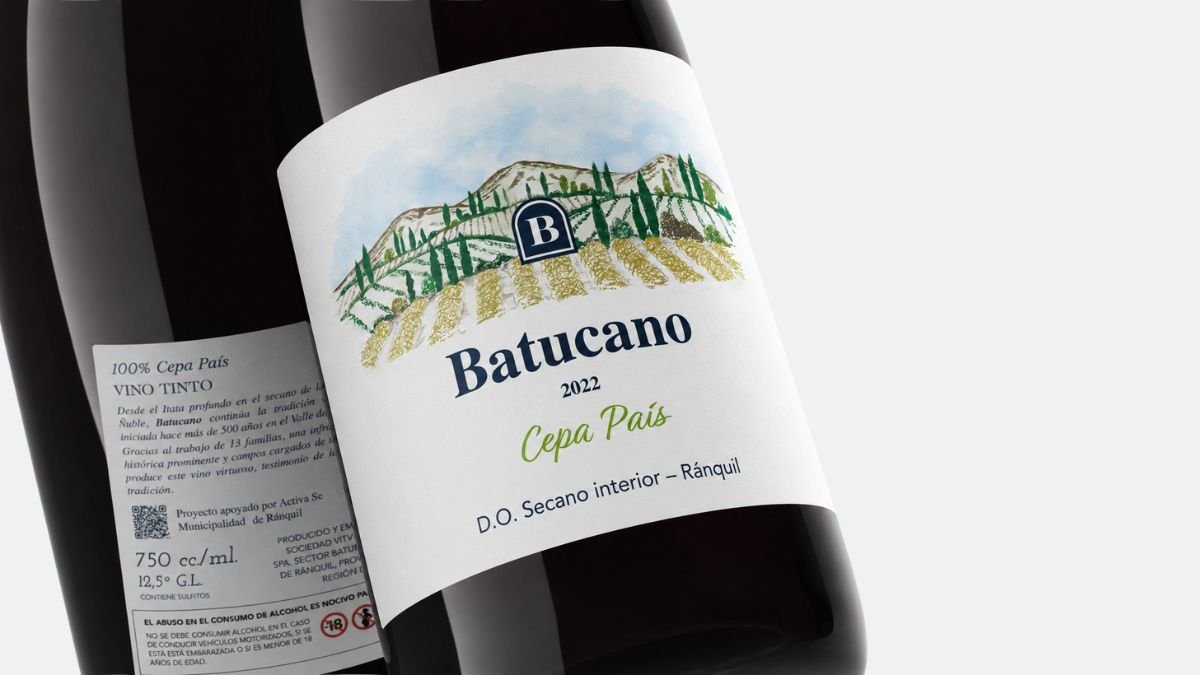 Vino Batuco Ránquil — detalle 2